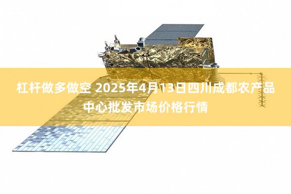 杠杆做多做空 2025年4月13日四川成都农产品中心批发市场价格行情